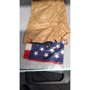 VintageWWII E-ZMark Army Sewing Kit MilitaryCollectible BlueCase with Flag 1 lot